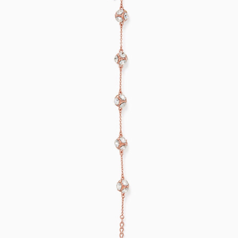 Kate Spade Lady Marmalade Bracelet in Rose Gold/ Crystal - Picture 3 of 4